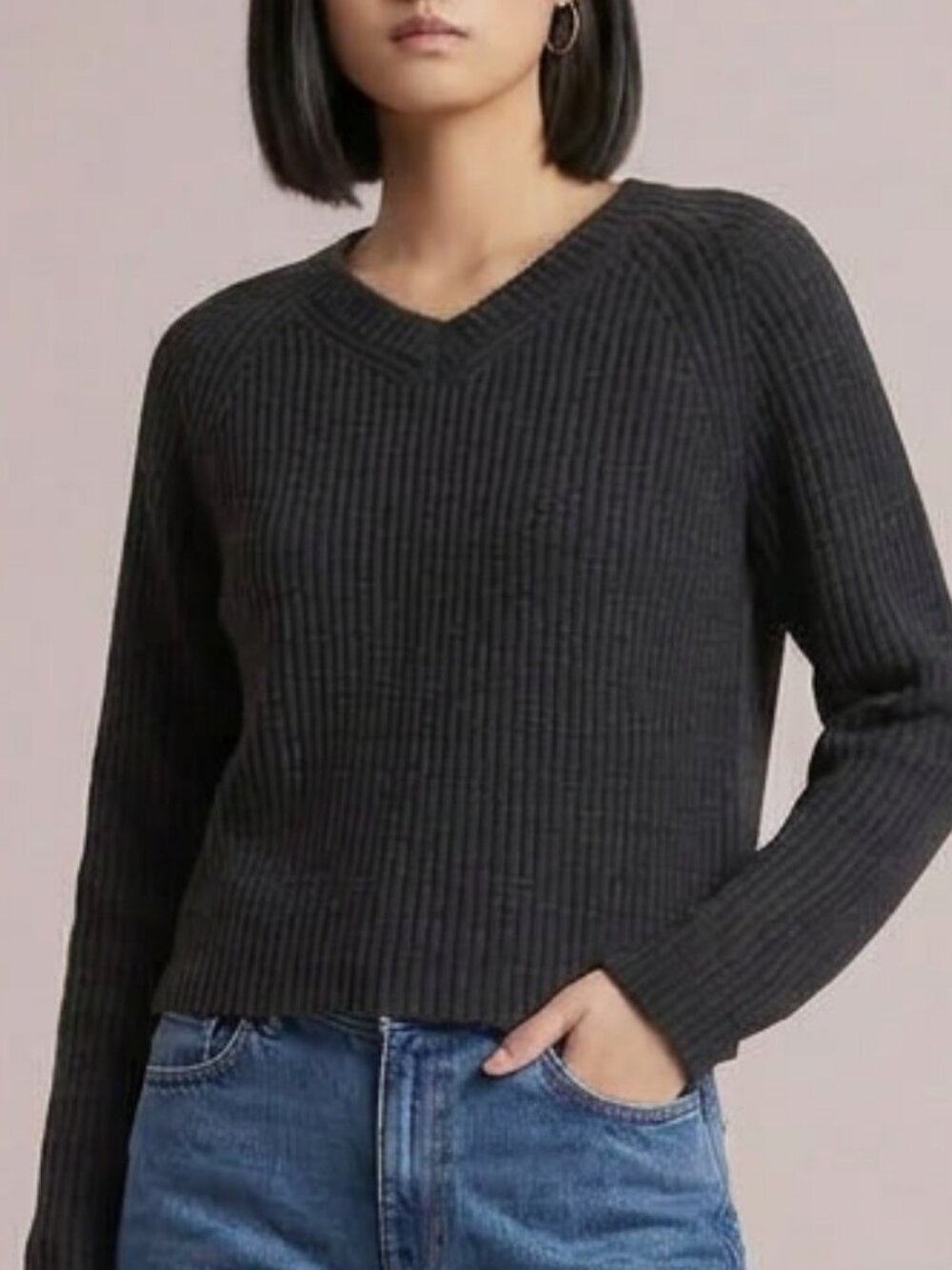 Weekend MaxMara V-neck Sweater Black Size S